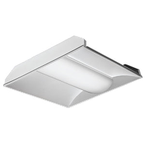 Lithonia 2VTL2 20L ADPT EZ1 E10W LP940 2'x2' LED Recessed Troffer, 2000 Lumens, Acrylic Linear Prismatic with Diffuser Trim Rings, 120-277V, eldoLED Dims to 1%, 0-10V, 10W Emergency Battery Pack, 90 CRI, 4000K