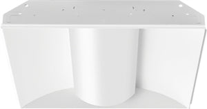 Lithonia 2VTL2 20L ADP GZ1 E10W LP840 2'x2' Volumetric LED Recessed Troffer, 2000 Lumens, Acrylic Linear Prismatic Diffuser, 120-277V, Dims to 1%, 10W Emergency Battery Pack, 80 CRI, 4000K