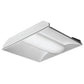 Lithonia 2VTL2 33L ADPT EZ1 LP835 N100 2'x2' LED Recessed Troffer, 3000 Lumens, Acrylic Linear Prismatic with Diffuser Trim Rings, 120-277V, eldoLED Dims to 1%, 80 CRI, 3500K, nLight without Lumen Management