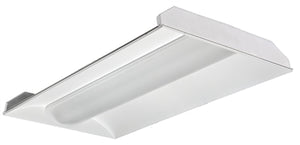 Lithonia 2VTL4 40L ADP EZ1 E10W LP840 2'x4' LED Recessed Troffer, 4000 Lumens, Acrylic Linear Prismatic, eldoLED Dims to 1%, 0-10V, 10W Emergency Battery Pack, 80 CRI, 4000K