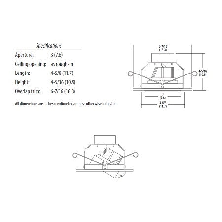 Lithonia 5G1ORB LED 30K 90CRI M6 780 Lumens 5 inch LED Recessed Downlight, 10 Watts, 3000K, 90 CRI, Oil Rubbed Bronze, 65 Watts Equal, Less Medium Base Socket Adapter