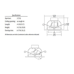 Lithonia 5G1ORB LED 30K 90CRI M6 780 Lumens 5 inch LED Recessed Downlight, 10 Watts, 3000K, 90 CRI, Oil Rubbed Bronze, 65 Watts Equal, Less Medium Base Socket Adapter