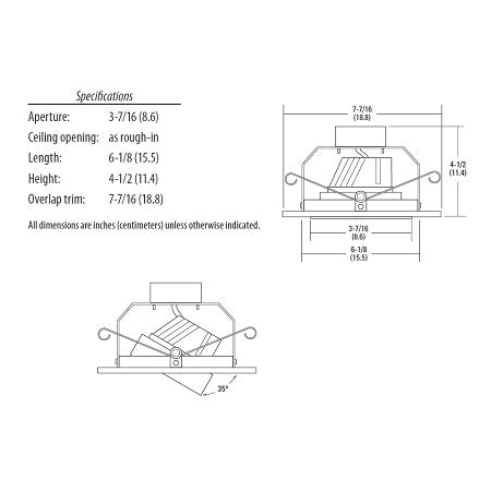 Lithonia 6G1MB LED 30K 90CRI M6 790 Lumens 6 inch LED Recessed Downlight, 10 Watts, 3000K, 90 CRI, Matte Black, 65 Watts Equal, Less Medium Base Socket Adapter