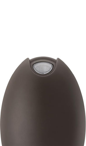Lithonia AFO DB MVOLT N SD CW 2.8W AFFINITY Oval Emergency Light, Dark Bronze Textured, 120-277V, Nicad Battery, Self-Diagnostics Testing, Cold Weather