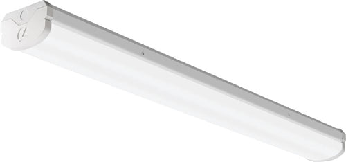 Lithonia BLWP2 40L ADPT EZ1 LP830 NLTAIR2 RES7PDT 2' Low Profile LED Wraparound, 4000 Lumens, Curved Ribbed Diffuser, eldoLED Dims to 1%, 82 CRI, 3000K, nLight AIR Control with PDT Dual Technology