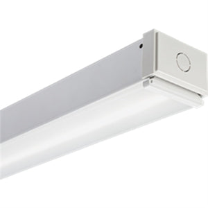 Lithonia CLX L48 5000LM SEF RDL MVOLT GZ10 35K 80CRI WH 48" Linear LED Striplight, 5000 Lumens, Standard Efficiency, Round Diffuse Lens, 120-277V, 0-10V Dimming, 3500K, 80 CRI, White Finish