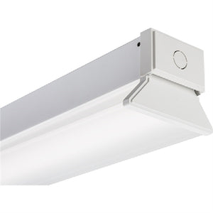 Lithonia CLX L48 9000LM SEF WDL MVOLT GZ10 35K 80CRI WH 48" Linear LED Striplight, 9000 Lumens, Standard Efficiency, Less Louver, Wide Diffuse Lens, 120-277V, Dims to 10%, 3500K, 80 CRI, White