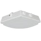 Lithonia CNY LED P0 40K MVOLT WH M4 27W LED Canopy, 3500 Lumens, 4000K Color Temperature, 120-277V, White