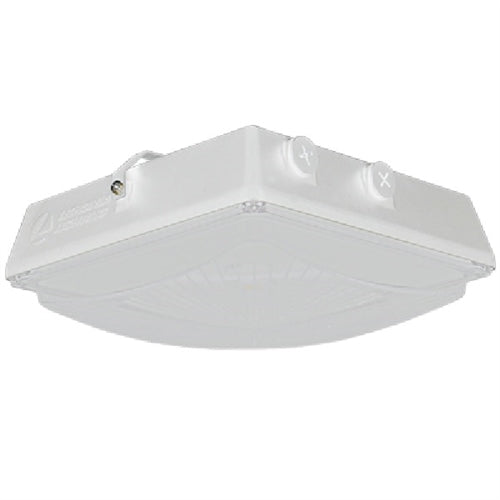 Lithonia CNY LED P0 40K MVOLT WH M4 27W LED Canopy, 3500 Lumens, 4000K Color Temperature, 120-277V, White