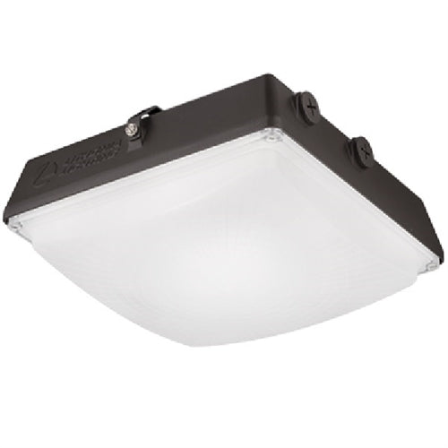 Lithonia CNY LED P0 50K MVOLT DDB M4 27W LED Canopy, 3500 Lumens, 5000K Color Temperature, 120-277V, Dark Bronze