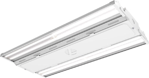 Lithonia CPHB 9000LM HEF GCL WD MVOLT GZ10 40K 80CRI DWH Compact Pro LED High Bay, 9000 Lumens, High Efficiency, Glare Control Lens, Wide Distribution, 120-277V, 0-10V Dimming, 4000K, 80 CRI, Gloss White