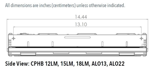 Lithonia CPHB ALO22 MVOLT SWW9 80CRI DWH Compact Pro LED High Bay, 12000/15000 Lumens, 120-277V, 0-10V Dimming Driver, 4000K/5000K Color Temperature 80 CRI, White