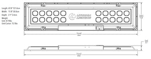 Lithonia CPX 1X4 ALO7 SWW7 M4 1'X4' Switchable LED Flat Panel, 3500K/4000K/5000K Switchable Color Temperature, 120-277