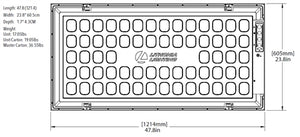 Lithonia CPX 2X4 ALO8 SWW7 M2 2'X4' Switchable LED Flat Panel, 3500K/4000K/5000K Switchable Color Temperature, 120-277