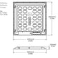 Lithonia CPX 2X2 ALO7 SWW7 IE10WCP 2'X2' Switchable LED Flat Panel, 3500K/4000K/5000K Switchable Color Temperature, 120-277, with Battery