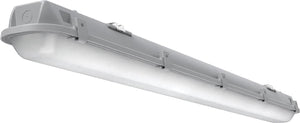 Lithonia CSVT L48 ALO3 MVOLT SWW3 80CRI IE7WCPHE 48" Lined LED Vapor Tight Fixture, Switchable Lumens 3000/4000/5000 Lumens, Switchable CCT 3500/4000/5000K, 80 CRI, 7W Emergency Battery Pack