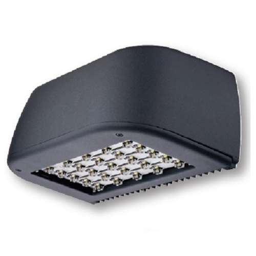Lithonia CSXW LED 30C 700 50K T4M 277 DBLXD 69W LED Outdoor Contour Wallpack, 700mA, 5000K, Type IV Medium Distribution, 277V, Black Finish