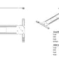 Lithonia DCMK 14 1x4 Direct Ceiling Mount Kit, For Use with CPANL1x4 Fixture