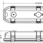 Lithonia DMW2 L24 4000LM AFL MD MVOLT GZ10 50K 80CRI 5094 Lumens 2ft LED Vapor Tight Fixture 40 Watts 5000K Frosted Lens IP65 IP66 Wet Location 120-277V
