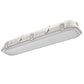 Lithonia DMW2 L24 3000LM AFL WD MVOLT GZ10 40K 80CRI WLFEND 27W 2' LED Vapor Tight LED Light, 3000 Lumens, Frosted Acrylic Diffuser, Wide Distribution, 120-277V, 0-10V Dimming, 4000K, 80 CRI, Wet Location One Fitting Out end
