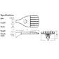 Lithonia DSX0 LED P1 40K T3M MVOLT EGS SPA DDBXD 38 Watts LED Area Light 4714 Lumens 4000K