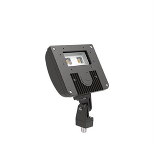 Lithonia DSXF1 LED P1 40K WFL MVOLT THK DDBXD 21W D-Series Size 1 LED Floodlight, P1 Performance Package, 4000K, Wide Flood, 120-277V, Dark Bronze Finish