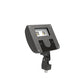 Lithonia DSXF1 LED P1 50K WFL MVOLT THK DDBXD 21W D-Series Size 1 LED Floodlight, P1 Performance Package, 5000K, Wide Flood, 120-277V, Dark Bronze Finish
