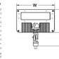 Lithonia DSXF2 LED P2 50K M2 - 78 Watts LED Flood Light 10680 Lumens 250W MH Equal Traditional 5000K