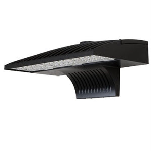 Lithonia DSXW2 LED 30C 700 40K T3S 480 DDBXD 47W LED D-Series Size 2 Wall Luminaire, 700mA, 4000K Color Temperature, Type III Short Distribution, 480V, Surface Mounting Bracket, Dark Bronze Finish