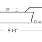 Lithonia EGRM4L LLP 4FT MSL4 90CRI 35K I700LMF 300LMF DARK ZT 120 SCT F2/24A C041 Lightedge Rectangular Indirect/Direct LED, Linear Longest Possible, 4 Feet Run Length, 4' Section, 90 CRI, 3500K, Indirect 700 Lumens, Direct 300 Lumens