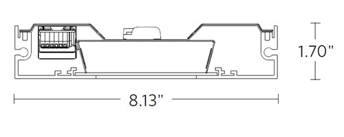 Lithonia EGRM4L LLP 4FT MSL4 90CRI 35K I700LMF 700LMF DARK ZT 120 SCT F2/24A C041 Lightedge Rectangular Indirect/Direct LED, Linear Longest Possible, 4 Feet Run Length, 4' Section, 90 CRI, 3500K, Indirect 700 Lumens, Direct 700 Lumens