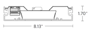 Lithonia EGRM4L LLP 4FT MSL4 90CRI 35K I700LMF 700LMF DARK ZT 120 SCT F2/24A C041 Lightedge Rectangular Indirect/Direct LED, Linear Longest Possible, 4 Feet Run Length, 4' Section, 90 CRI, 3500K, Indirect 700 Lumens, Direct 700 Lumens