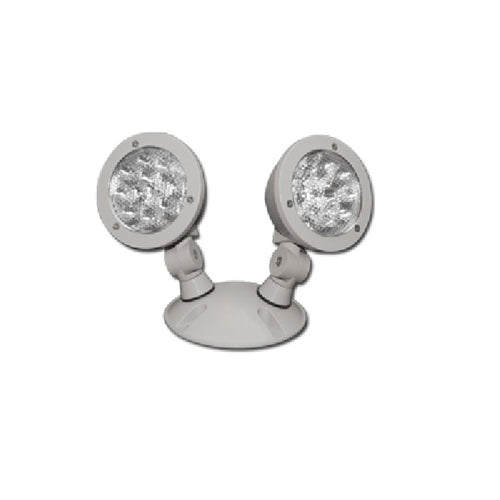 Lithonia ELA T QWP L0309 Quantum LED Remote Lamp Head Twin Head, Weather Proof Full Adjustable White