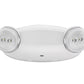 Lithonia ELMLT W LP06VS LTP EHO LED Emergency Light White Thermoplastic 2 Adjustable Lamp Heads 10.8 Watts Battery Backup