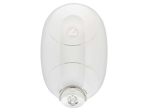 Lithonia ELMRE LP220L SGL M12 Quantum LED Thermoplastic Emergency Light, 110 lumen, 1.2 watt, Linear Pattern, Single, Aimable