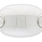 Lithonia ELMRE LP220L T M12 Quantum LED Thermoplastic Emergency Light, 110 lumen, 1.2 watt, Linear Pattern, Twin, Aimable