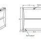 Lithonia ENVX 2X2 HRG 4000LM 80CRI 35K MIN1 ZT MVOLT E10WLCP 2'x2' Ambient ELD Troffer, Hourglass Style, 4800 Lumens, 80 CRI, 3500K, Dim to 1%, 0-10V, 120-277V, 10W Self-Diagnostics Battery Pack