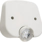 Lithonia ERE W SGL RD LED Emergency Remote Lamp, Ivory White Housing, Single Lamphead, Round Lamp Head