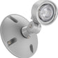 Lithonia ERE GY SGL WP RD LED Emergency Remote Lamp, Gray Housing Color, Single Lamphead, Weather Proof, Round Lamp Head