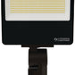 Lithonia ESXF4 ALO SWW2 UVOLT YS DDB LED Floodlight, Adjustable 16000 Lumens, 18000 Lumens, 20000 Lumens Output, Switchable 3000K, 4000K, 5000K Color Temperature, Dusk-to-Dawn Operation PE, 120-347V, 80 CRI, Yoke and SlipFitter