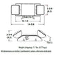 Lithonia EU2C M6 LED Emergency Light, White Housing