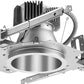 Lithonia EVO 30/50 6AR MD LSS MVOLT EDXB 6" Round LED Downlight 3000K, 5000 Lumens, Clear Reflector, Self-Flanged, Medium Distribution, Semi-Sepcular Finish, 120-277V, DMX with RDM