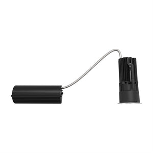 Lithonia EVO2 50/20 WD MVOLT UGZ BR FL 2" Round Open Housing,  5000K, 2000 Lumens, Wide Distribution, 120-277V, Universal Dimming to 1%, Black Reflector, Flangless