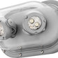 Lithonia EXTLRE SP2200L T 11W Indura  NEMA 4X Remote Extreme Emergency Light, 1100 Lumens, Spot Distribution, 7VDC-30VDC Input, Gray Housing, Universal DC Voltage, Twin Lamps