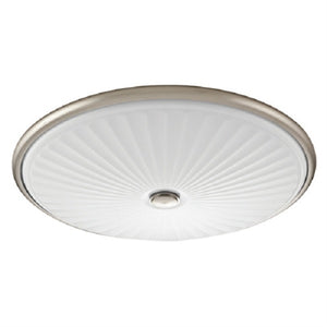 Lithonia FMDCGL 16 20830 BN M4 23 Watts 1400 Lumens LED Indoor Ceiling 17 inches Round Flush Mount Brushed Nickel 4000K