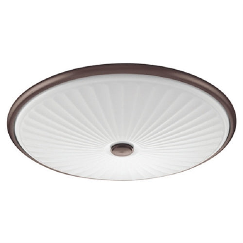Lithonia FMDCGL 16 20830 BZ M4 23 Watts 1300 Lumens LED Indoor Ceiling 17 inches Round Flush Mount Brushed Nickel 3000K