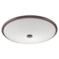 Lithonia FMDCGL 16 20840 BZ M4 23 Watts 1300 Lumens LED Indoor Ceiling 17 inches Round Flush Mount Bronze 3000K
