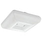 Lithonia FMKMSL 14 20830 KR M4 23 Watts 1588 Lumens LED Indoor Ceiling 14 inches Square Flush Mount Chrome Finish 3000K