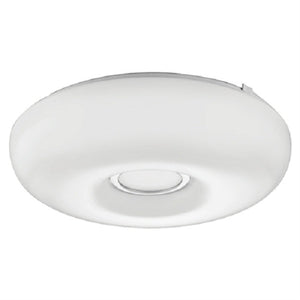Lithonia FMKMRL 14 20830 KR M4 23 Watts 1588 Lumens LED Indoor Ceiling 14 inches Round Flush Mount Chrome Finish 3000K