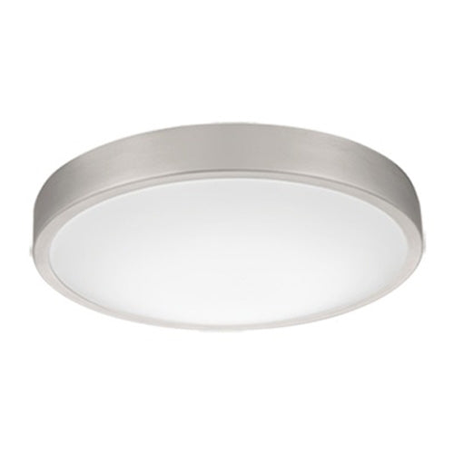 Lithonia FMLACL 14 20840 BA M4 21 Watts 1373 Lumens LED Indoor Ceiling 14 inches Round Flush Mount Brushed Aluminum 4000K